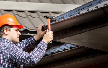 gutter repair Ffos Y Go, Wrexham