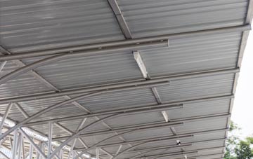 installing Ffos Y Go metal roofing